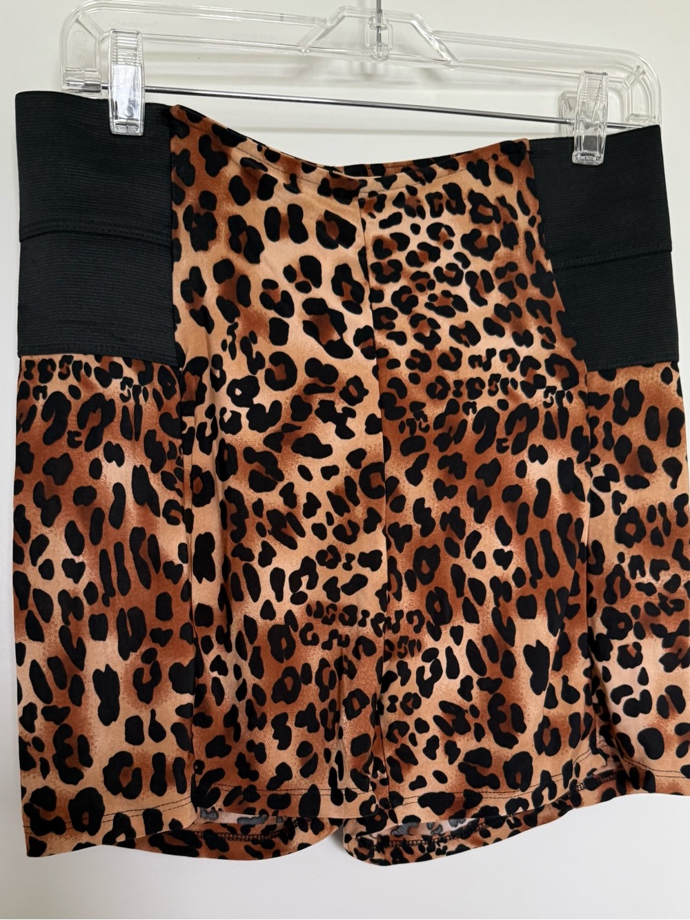 Blush Leopard Shorts in Brown and Black